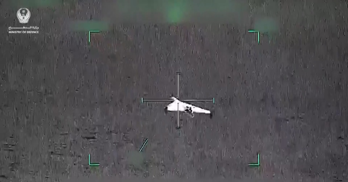 Vídeos difundidos por Emiratos Árabes Unidos muestran la destrucción de drones iraníes