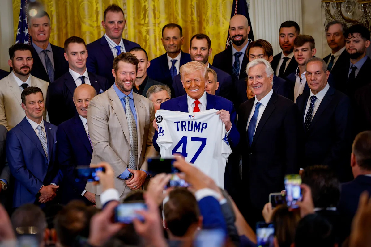 Los Dodgers viajarían a la Casa Blanca el 23 de julio para celebrar el título de Serie Mundial