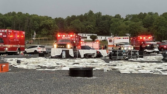 Videos del colapso de una carpa de la EastLake Community Church: vea el momento impactante en Moneta, Virginia, en medio de múltiples heridos