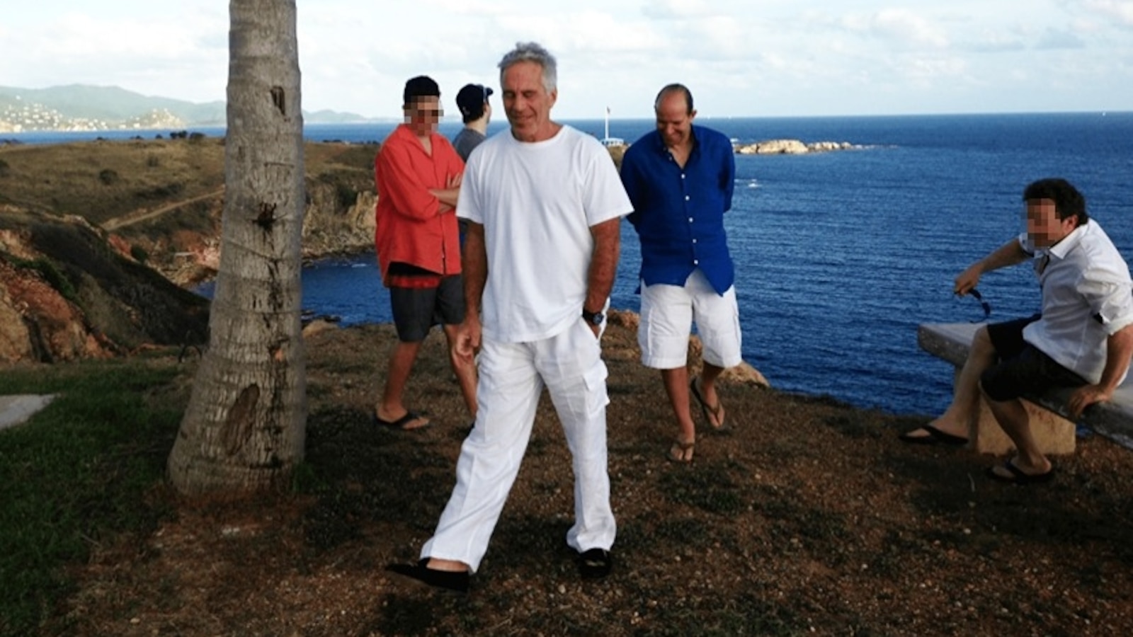 El Departamento de Justicia vuelve a publicar supuesta foto de Howard Lutnick en la isla Epstein