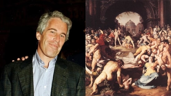 El cuadro de Jeffrey Epstein La masacre de los inocentes está en el centro de las preocupaciones sobre los bebés; “simbolismo enfermizo”