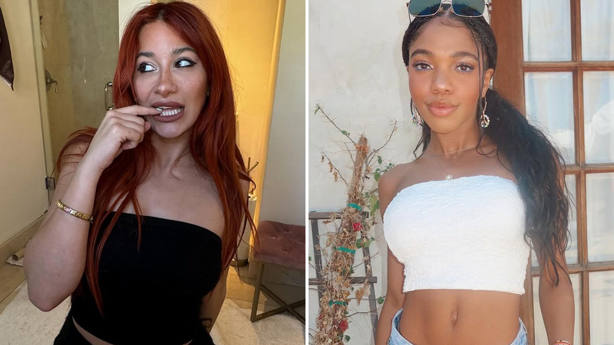 Lexy Panterra vs. Teala Dunn, ¿a quién prefieres? ! (Edición de tubo de las mejores bellezas)