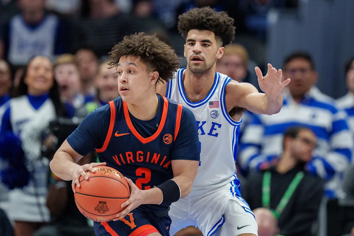 Duke, probablemente número uno en general en el torneo de la NCAA, se aferra a vencer a Virginia por el título del torneo ACC