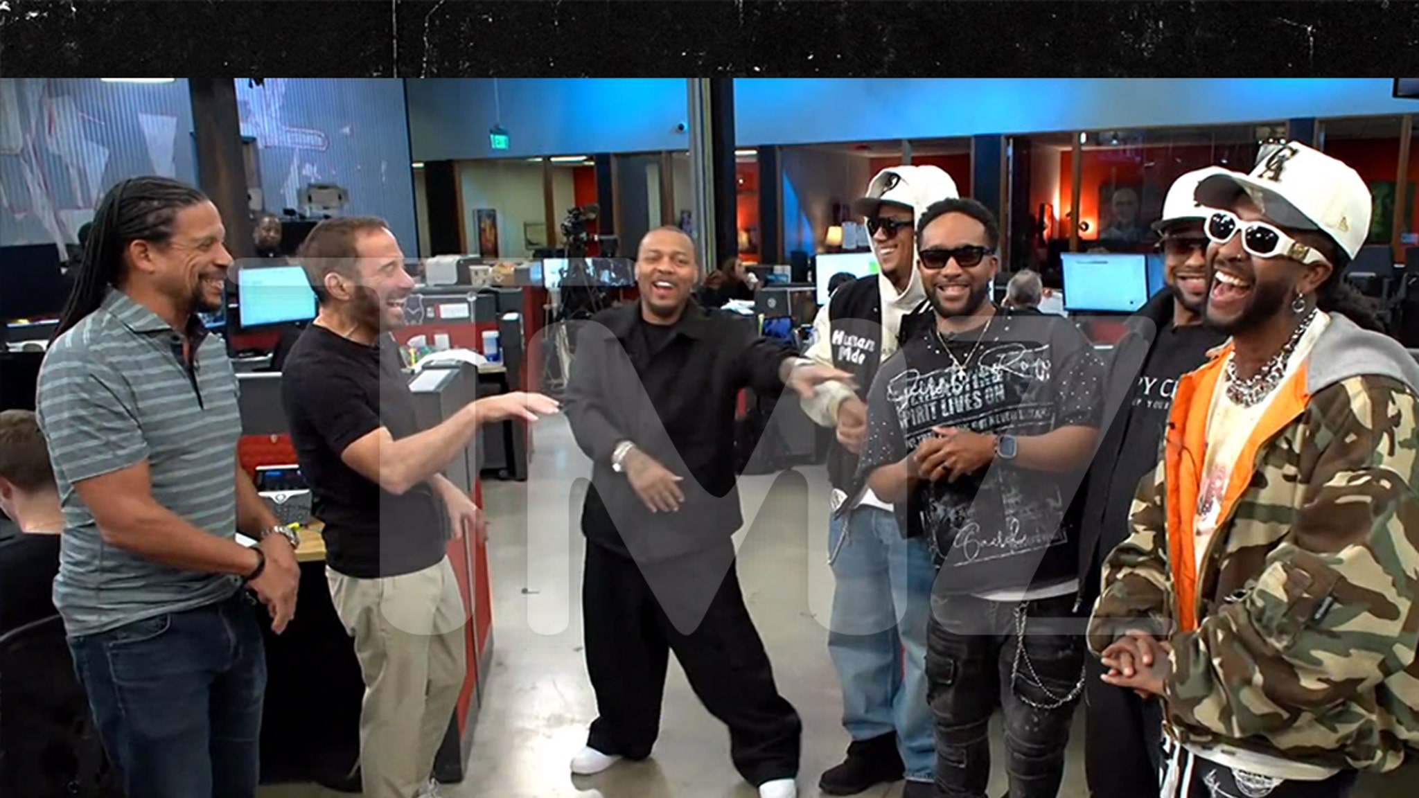 Bow Wow y B2K se estrellan en ‘TMZ Live’