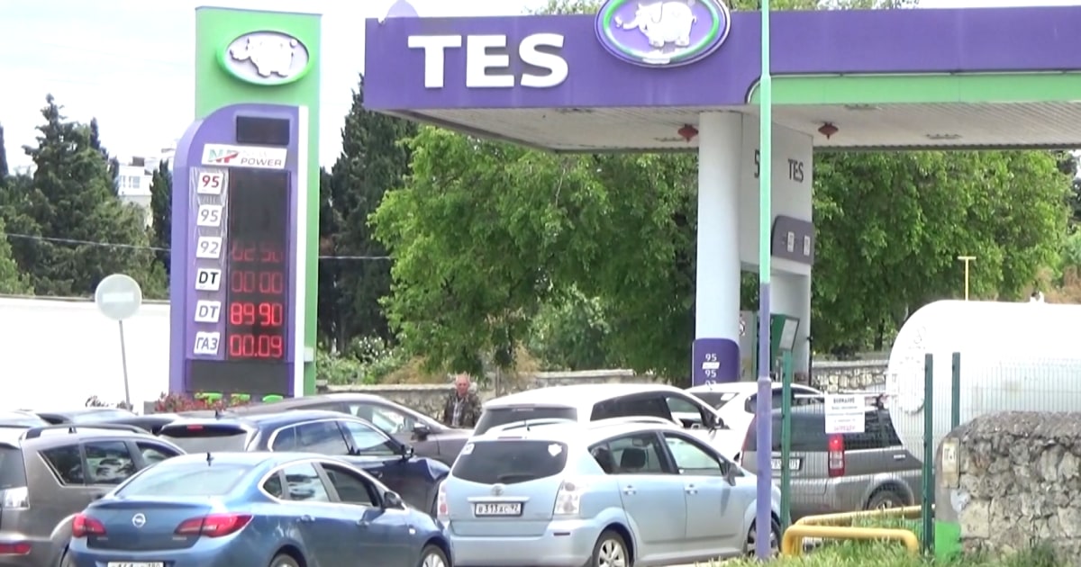 La Crimea ocupada por Rusia sufre escasez de combustible tras los ataques ucranianos