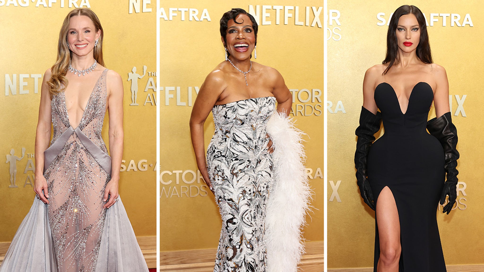 Las estrellas deslumbran en la alfombra roja de los recién renombrados Actors Awards