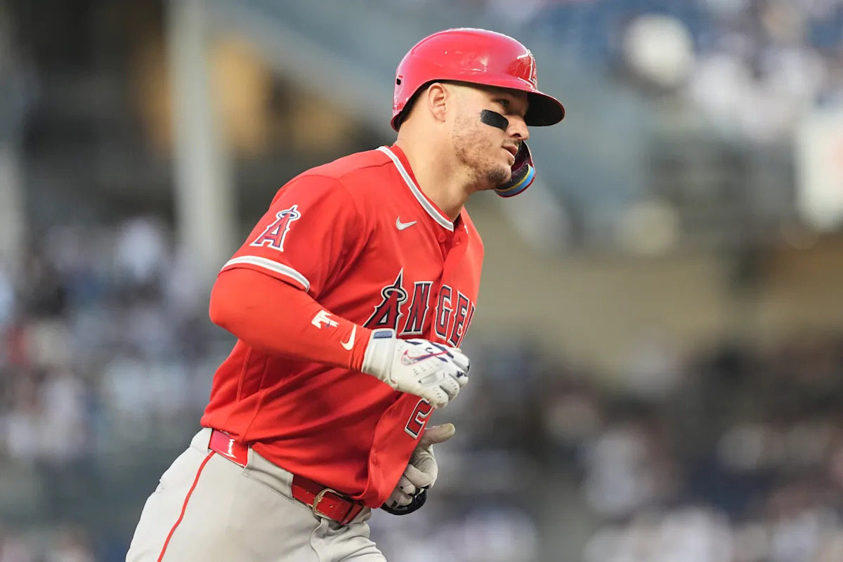Mike Trout logra sexta racha consecutiva de jonrones en su carrera mientras los Angelinos superan a los Yankees
