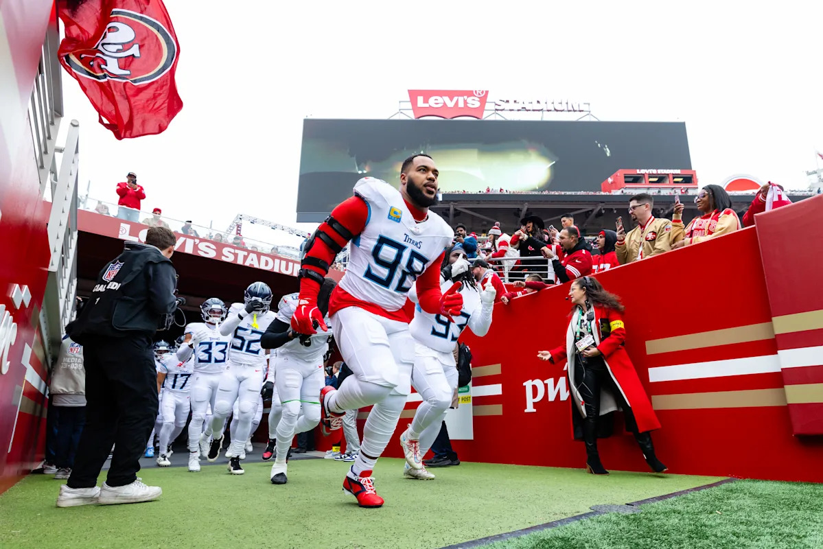 El DT de los Titans, Jeffery Simmons, fue robado durante la derrota como visitante ante los 49ers