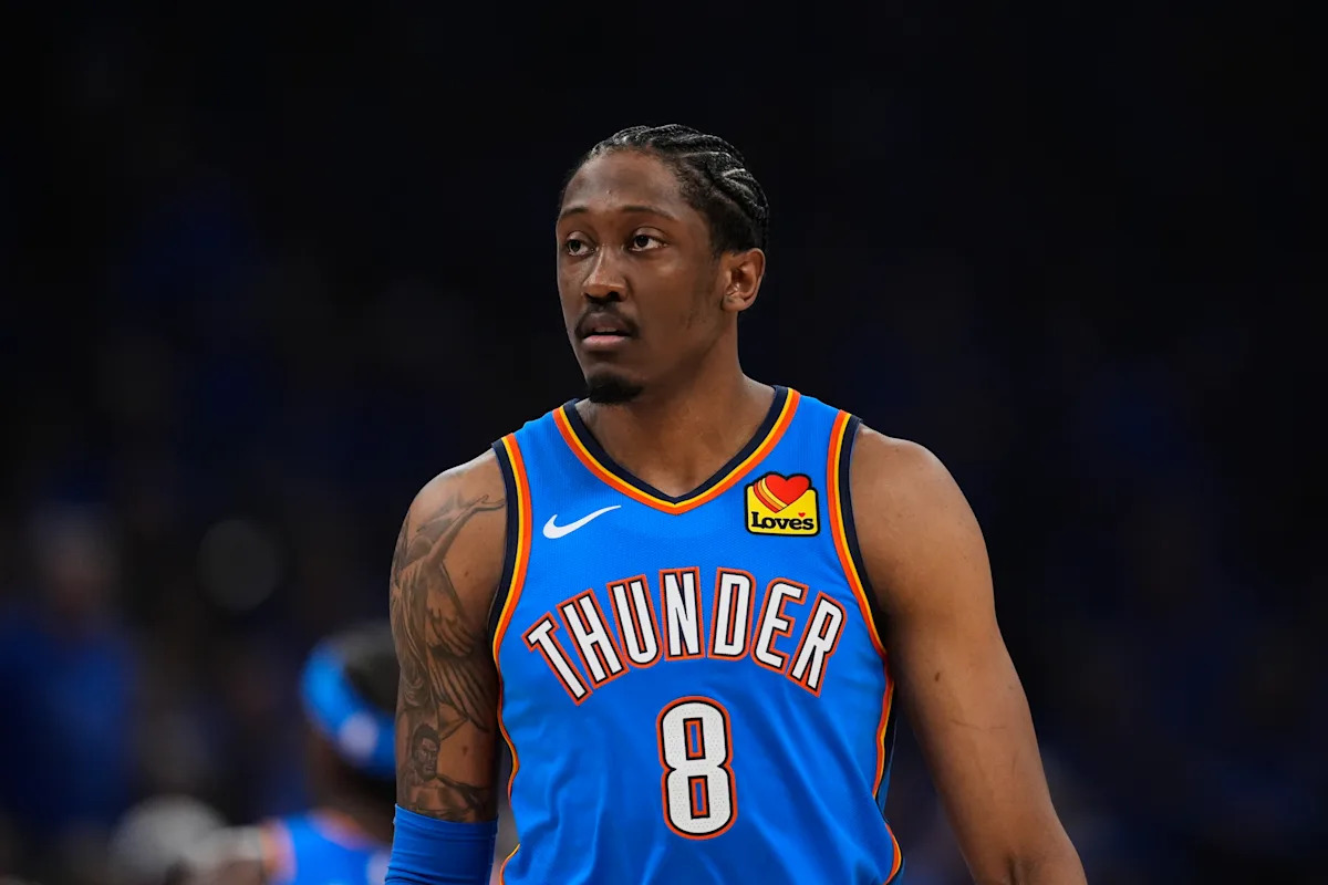 Jalen Williams descartado para el segundo partido Thunder-Spurs debido a una lesión en el tendón de la corva