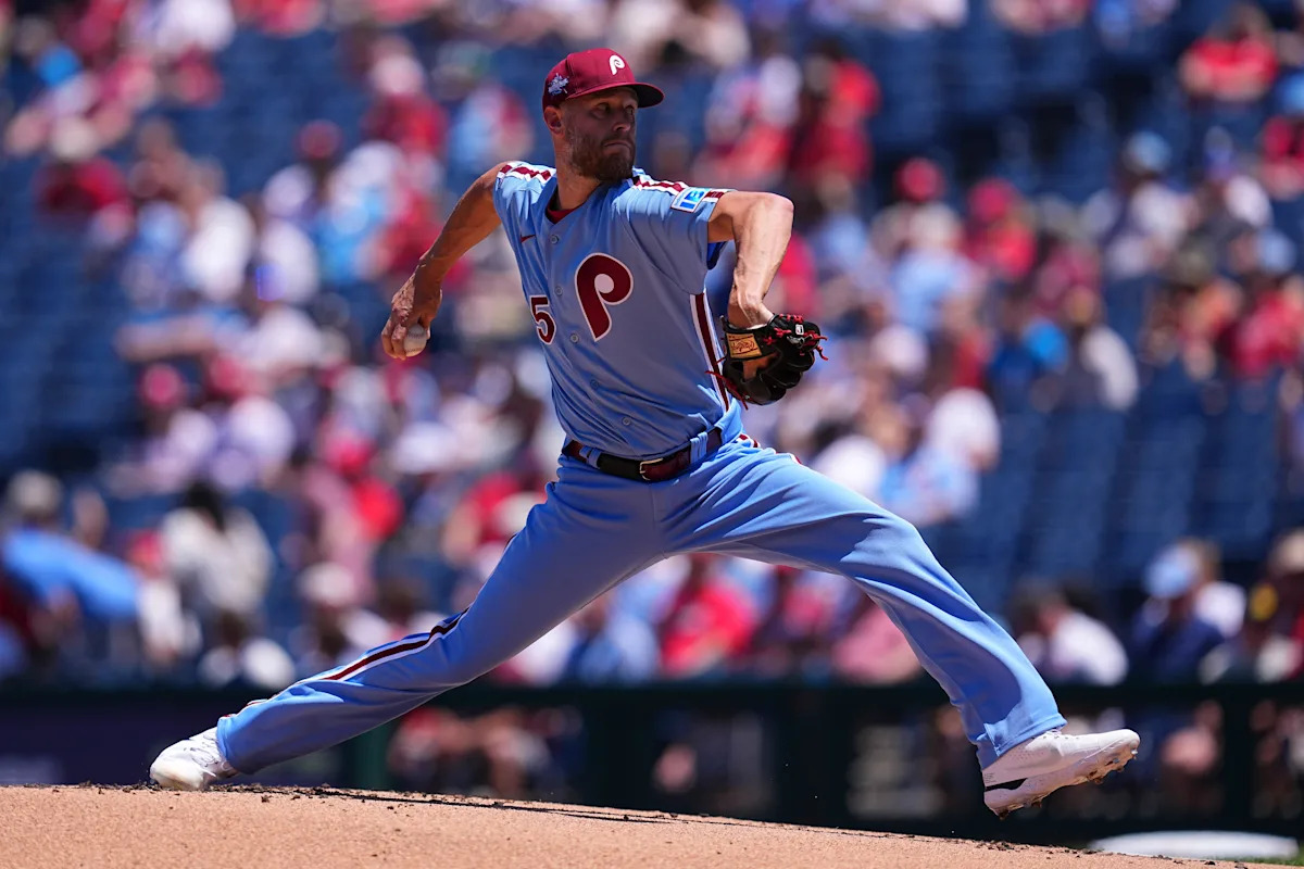 Zack Wheeler no permite a los Padres hasta el sexto lugar, los Filis cruzan el umbral de 4 carreras por primera vez desde el 18 de mayo