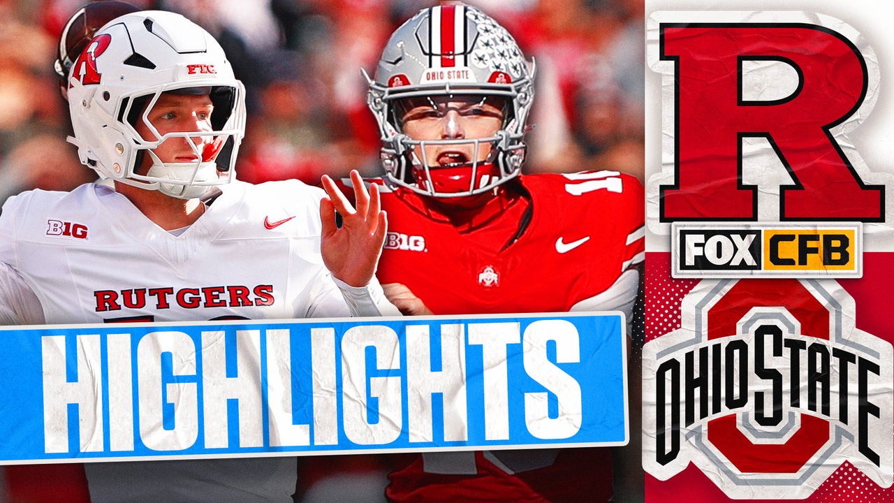 Aspectos destacados de Rutgers Scarlet Knights vs. No. 1 Ohio State Buckeyes | Fútbol universitario FOX
