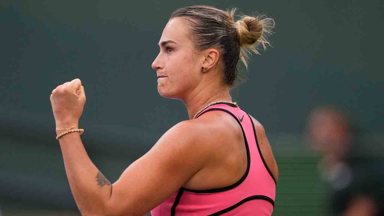 Sabalenka derrotó a Noskova y avanzó a la final de Indian Wells