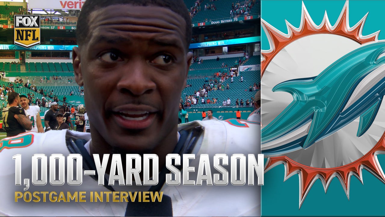 De’Von Achane alcanza un hito con su primera temporada de 1,000 yardas en la victoria de los Dolphins sobre los Saints