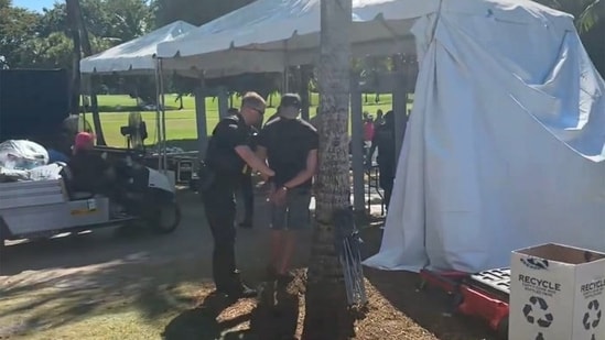 ¿Qué pasó en el Doral National Golf Club de Trump? El Servicio Secreto arresta a un hombre por “activar…”