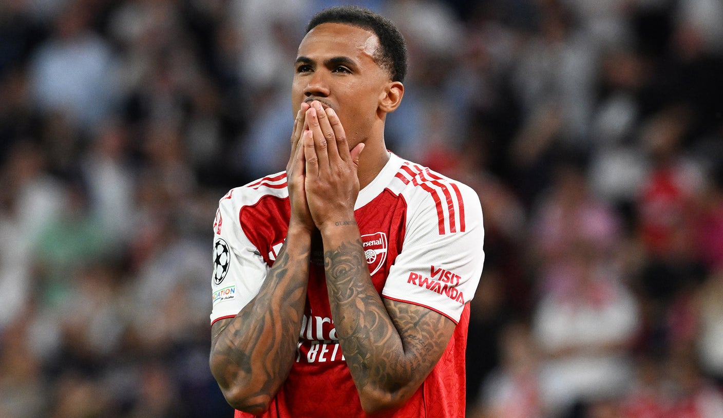 Gabriel del Arsenal rompe el silencio sobre el ‘doloroso’ penalti de la final de la Liga de Campeones