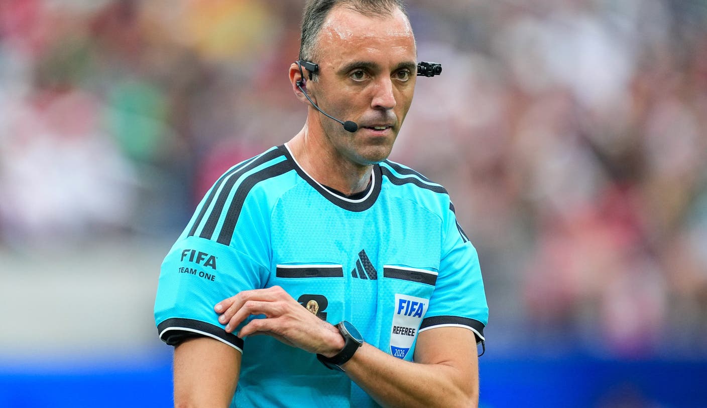 ¿Quiénes son los árbitros del Argentina vs Suiza?