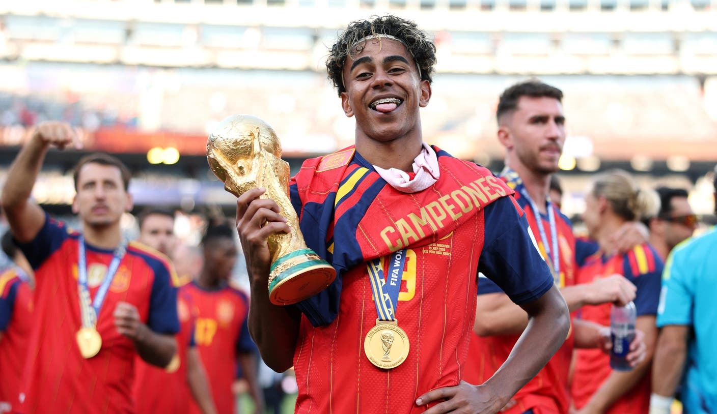 El español Lamine Yamal ‘terminó el fútbol’ a los 19 años tras ganar el Mundial