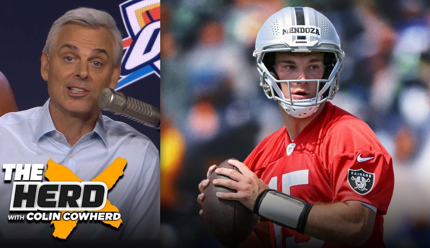 Cowherd apoya la recarga de los Raiders: ‘Soy fanático de Fernando Mendoza y los Raiders’