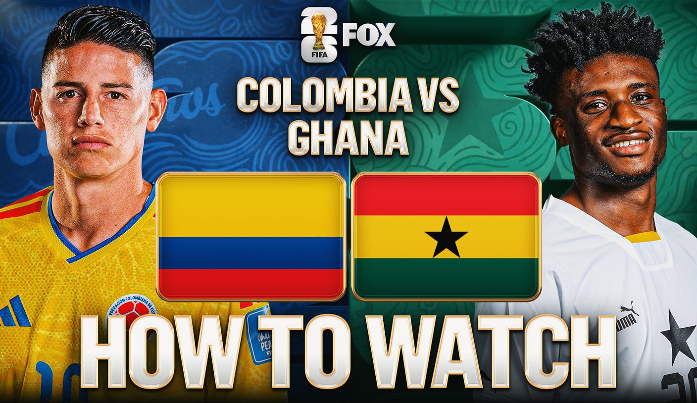Cómo ver Colombia vs Ghana: canal de TV, transmisión en vivo, hora