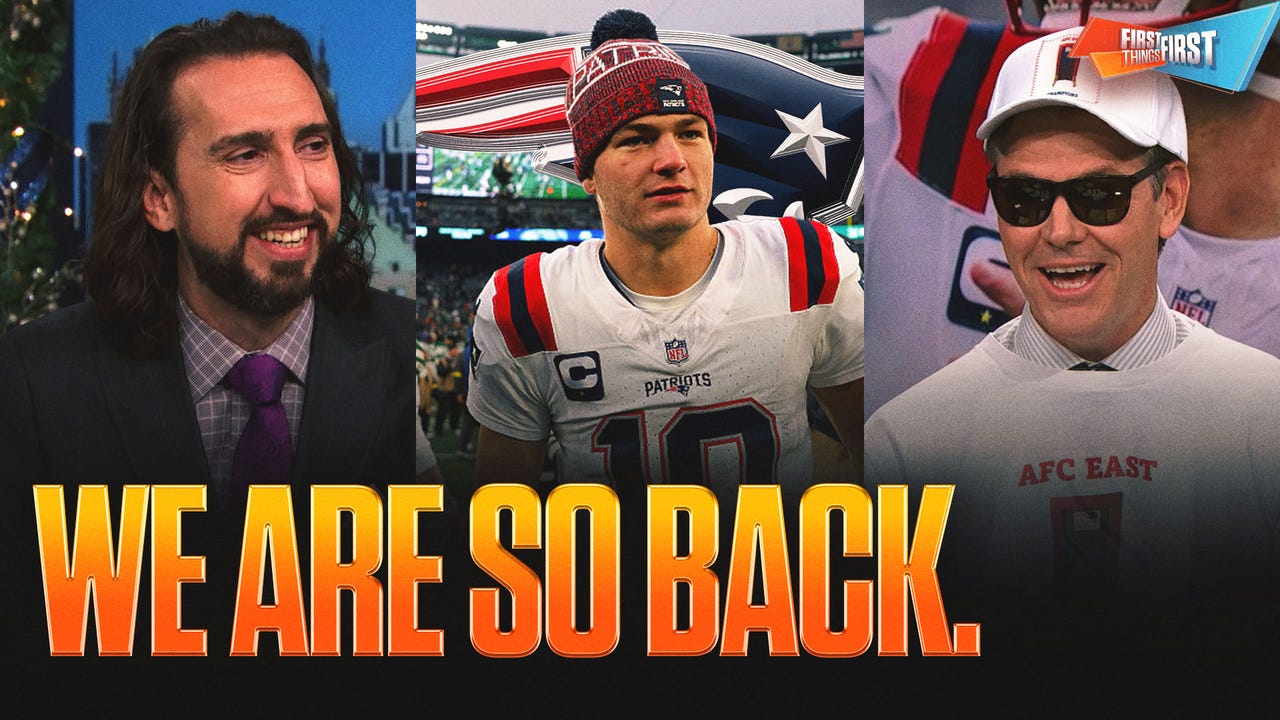 Kevin Wildes celebra el título de la AFC Este de los Patriots con camisetas y gorras de Door of Destiny | Primero lo primero