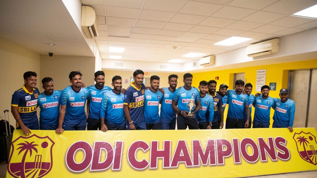 Sri Lanka gana la serie ODI contra las Indias Occidentales después de que la lluvia decidiera el resultado