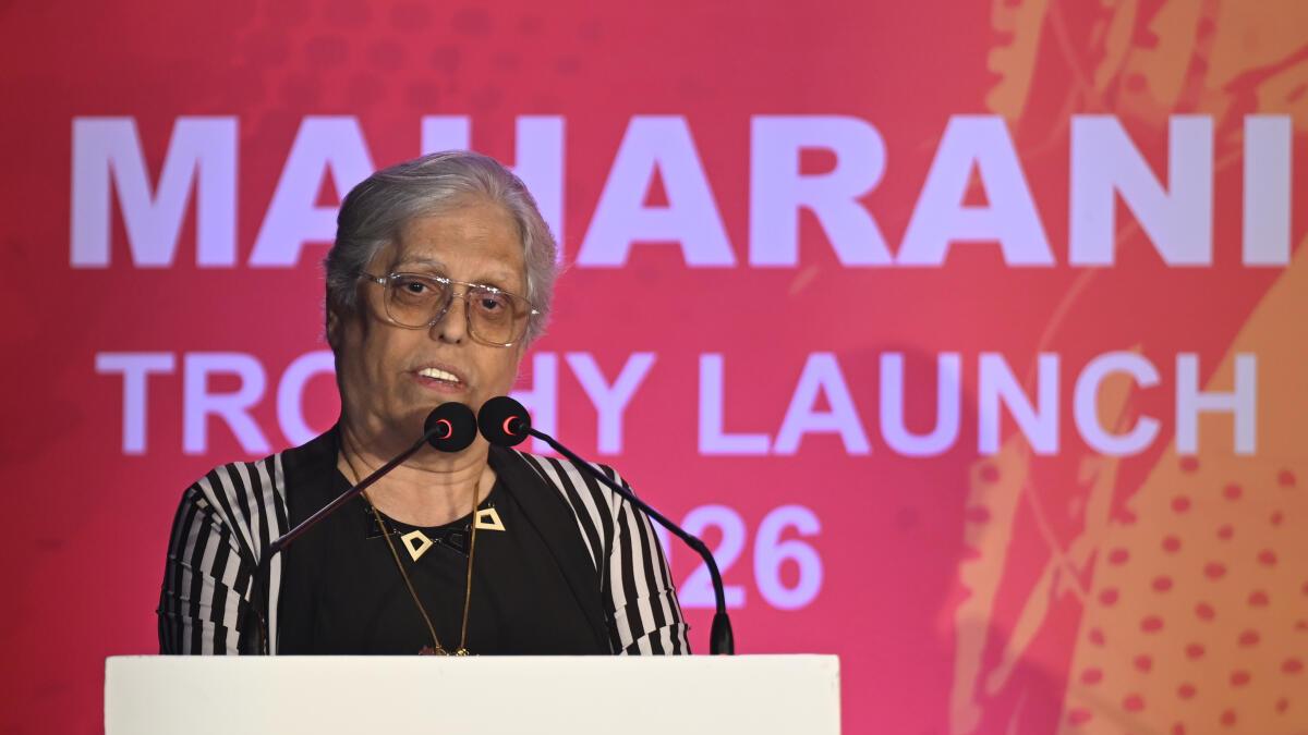 Diana Edulji pide compartir la capitanía y el entrenamiento del equipo de cricket femenino de la India