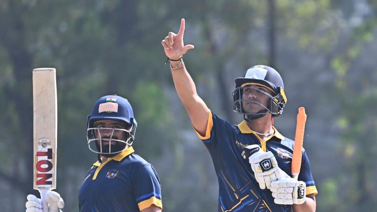 SMAT 2025-26, Grupo C: tonelada récord de Abhishek Sharma, cero, el siglo desesperado de Abhimanyu Easwaran