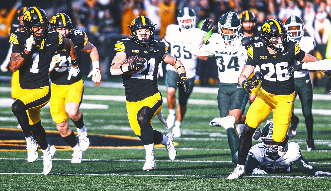 Iowa completa una remontada de dos dígitos con un FG ganador para vencer a Michigan State