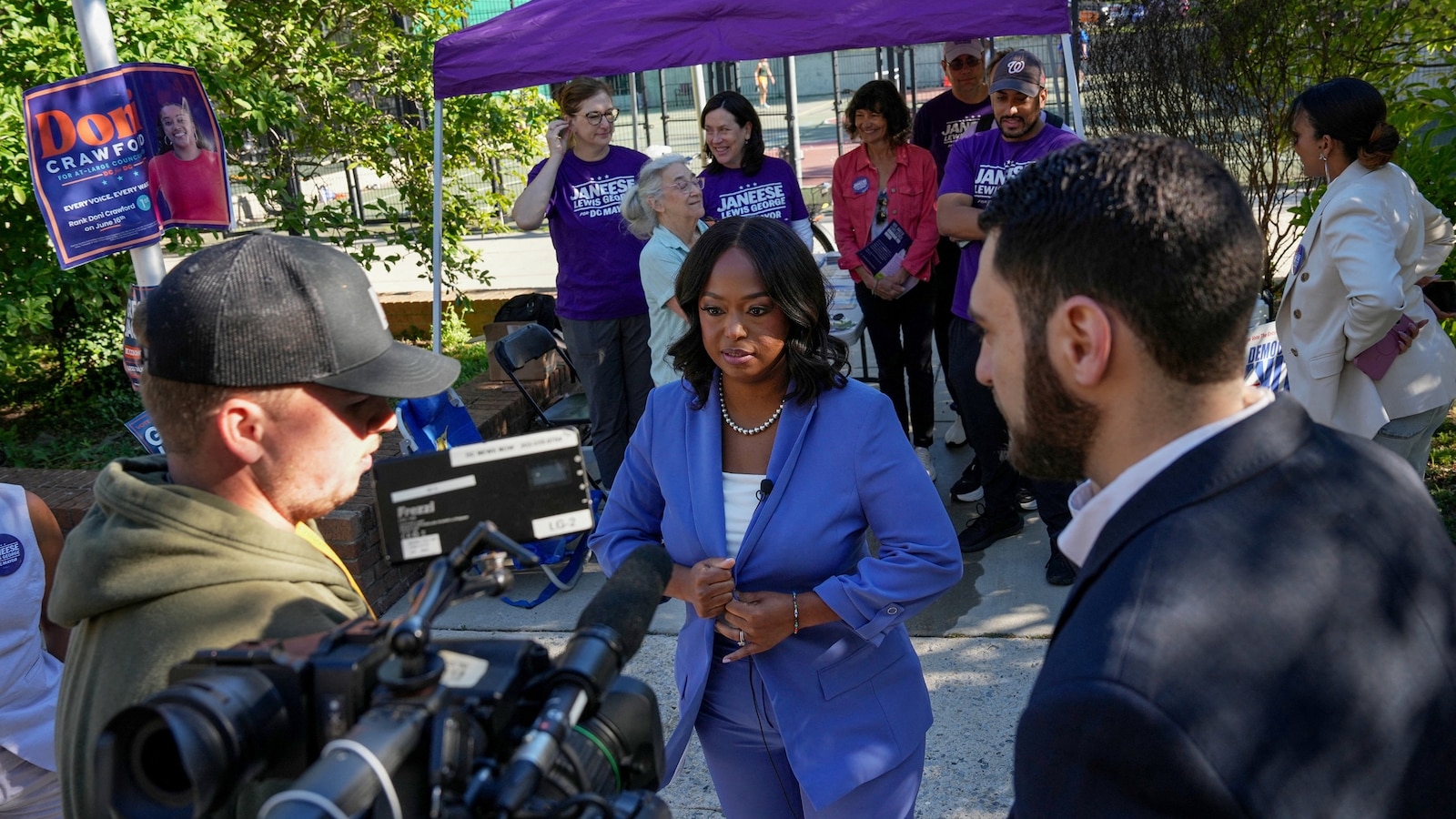 La socialista demócrata Janeese Lewis George gana las primarias demócratas para alcalde de DC