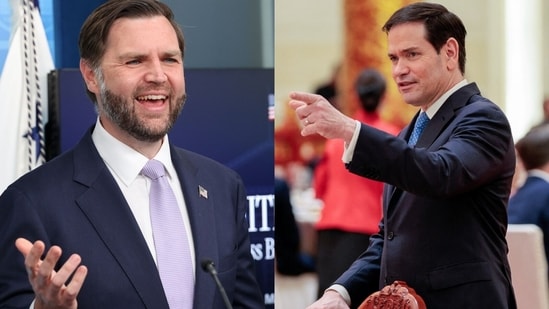 ¿JD Vance o Marco Rubio para la carrera por la Casa Blanca en 2028? Las estancias en la sala de conferencias de prensa y la opinión de Trump