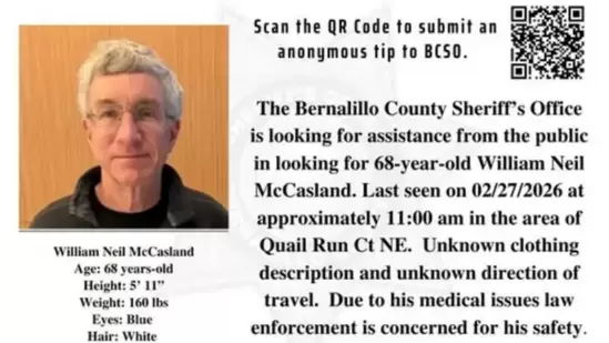¿Quién es William McCasland? General retirado de la Fuerza Aérea de EE. UU. desaparecido, el caso establece paralelismos con el de Nancy Guthrie