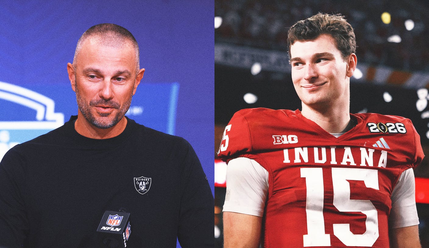 Antes de la reunión con Fernando Mendoza, el gerente general de los Raiders quiere que el QB sea “muy duro”