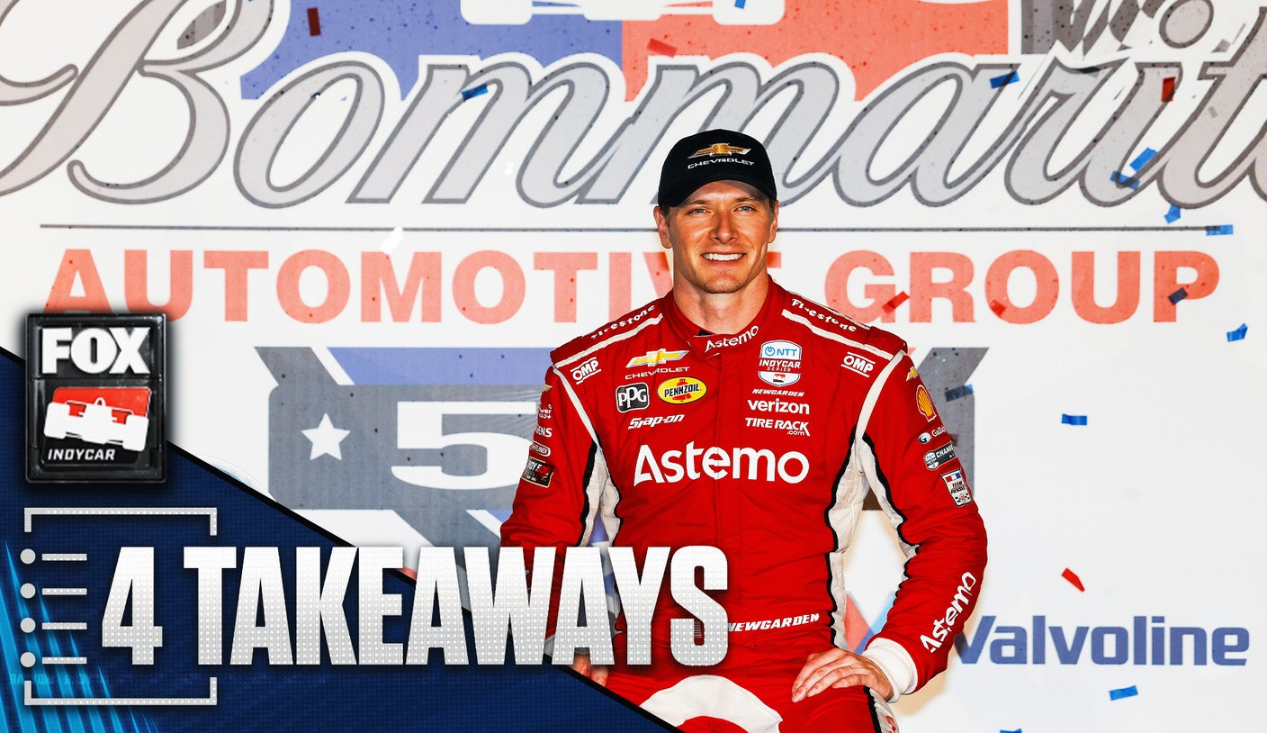 4 conclusiones de la gran victoria de Josef Newgarden en Gateway
