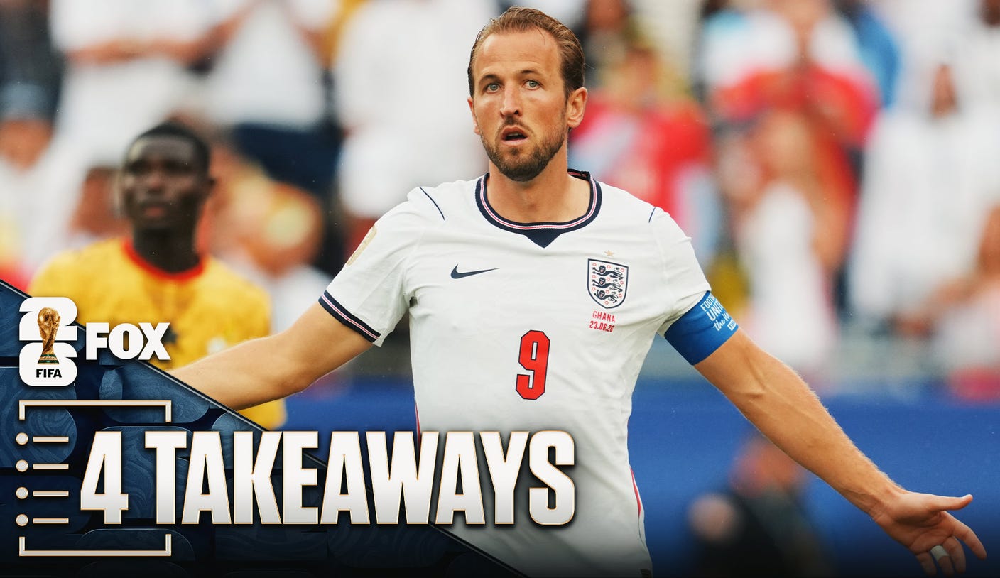 4 conclusiones del empate sin goles de Inglaterra con Ghana en la Copa del Mundo