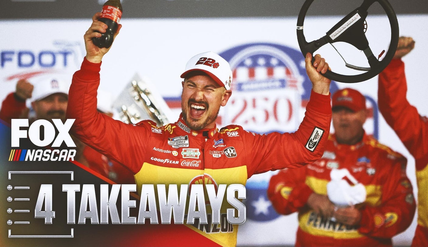 4 conclusiones de Chase Elliott y Joey Logano ganando duelos de NASCAR en Daytona