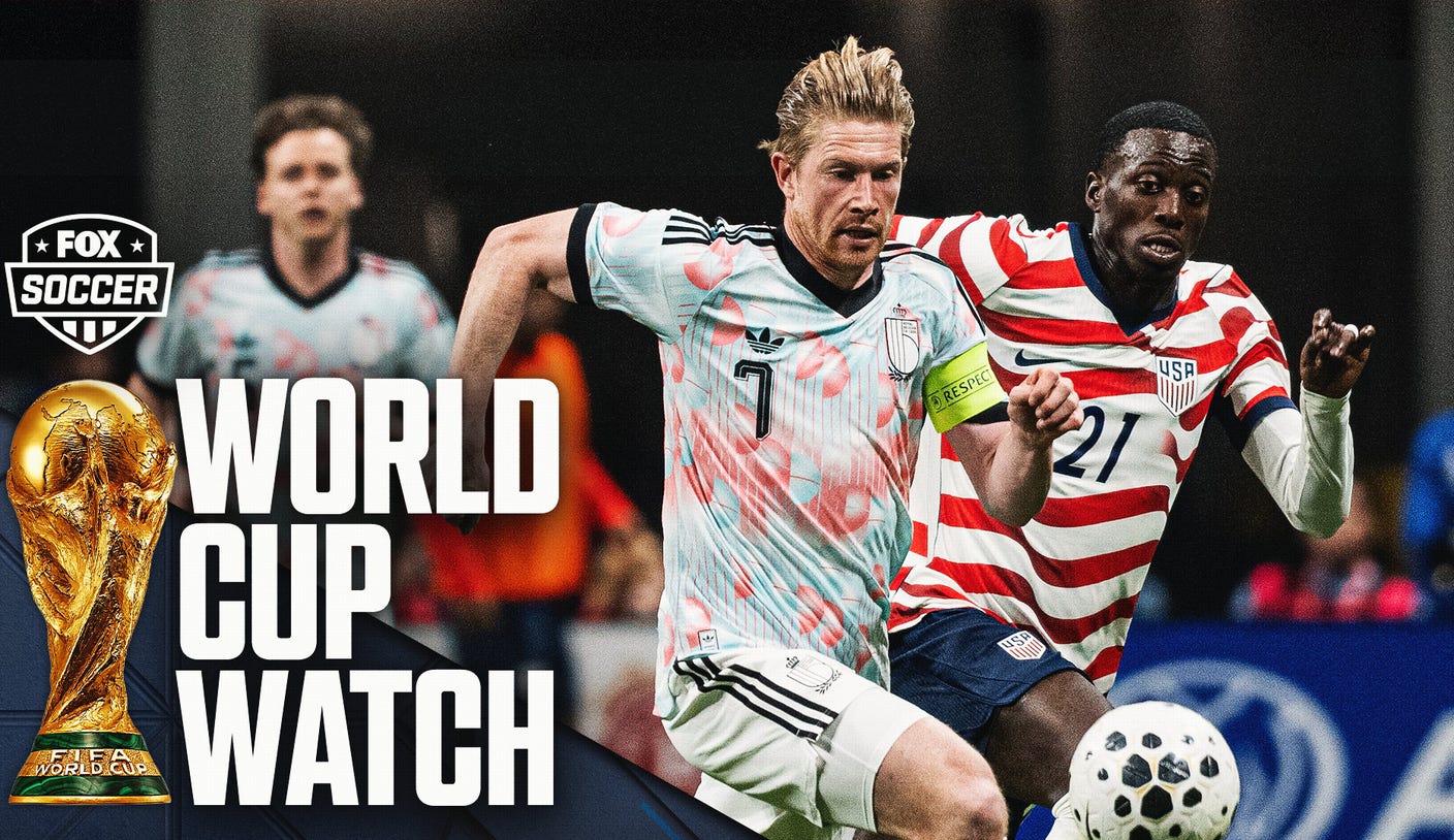 ¿Choque de colores? Cómo la combinación de camisetas entre Estados Unidos y Bélgica causó horror entre los jugadores