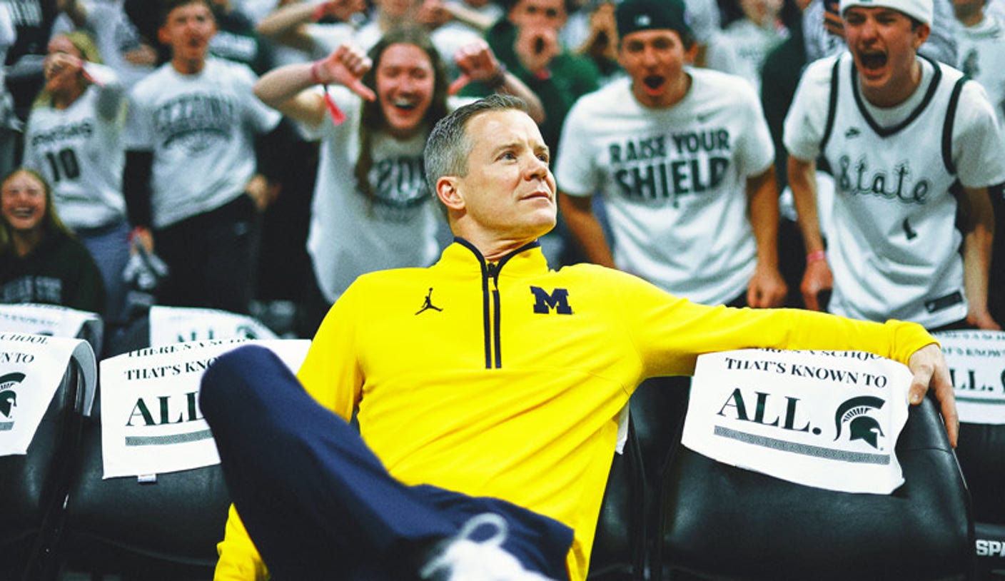 El entrenador de Michigan, Dusty May, sobre los fanáticos de Michigan State: “No hay forma de evitar ese humo”