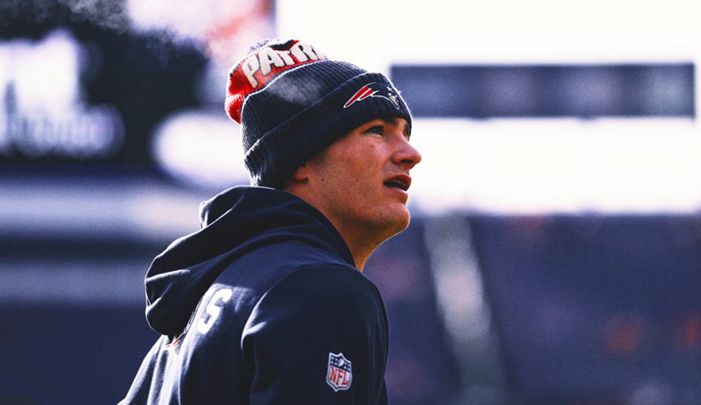 El mariscal de campo de los Patriots, Drake Maye, se pierde la práctica debido a una enfermedad antes de la semana del Super Bowl