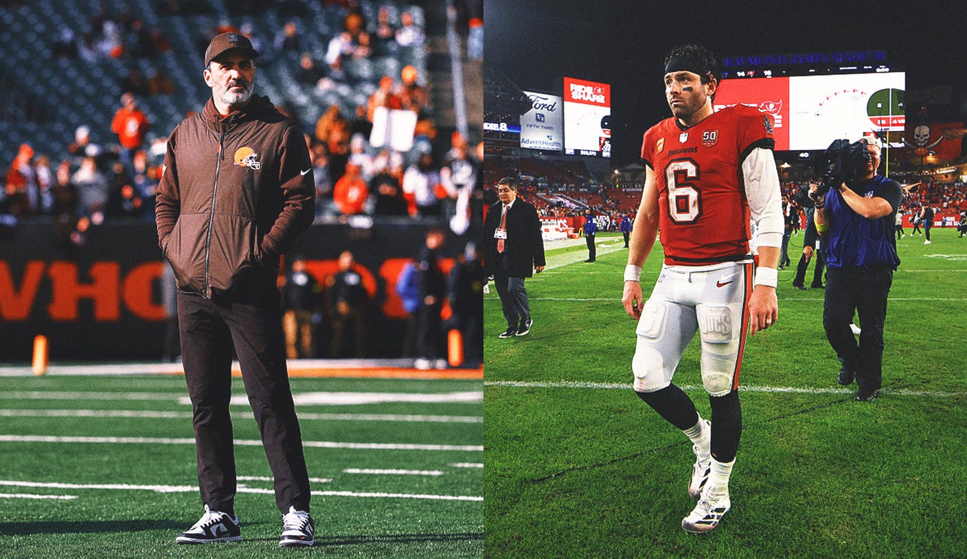 Baker Mayfield “no puede esperar a ver” al ex entrenador Kevan Stefanski dos veces al año