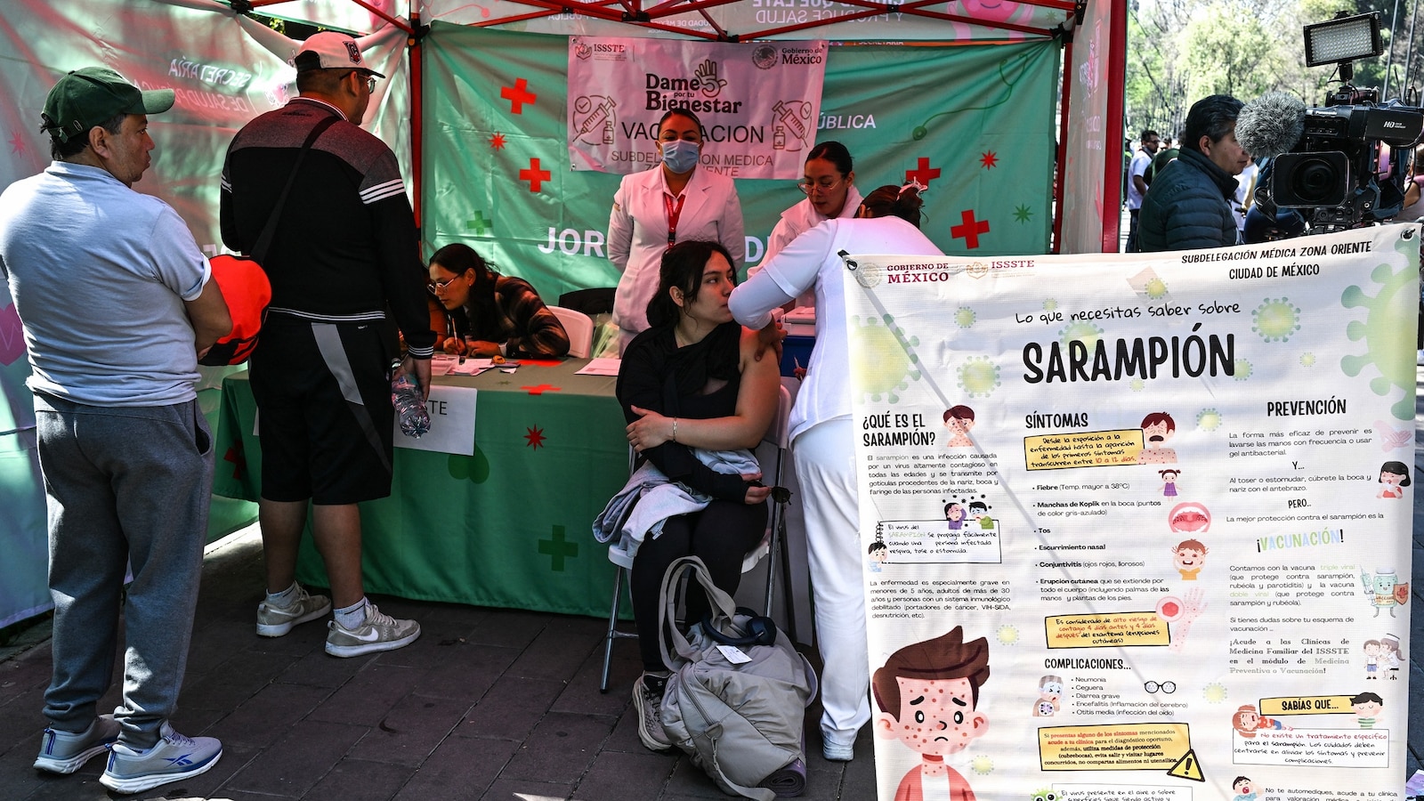 México corre el riesgo de perder el estatus de eliminación del sarampión después de más de 9.000 casos desde el año pasado