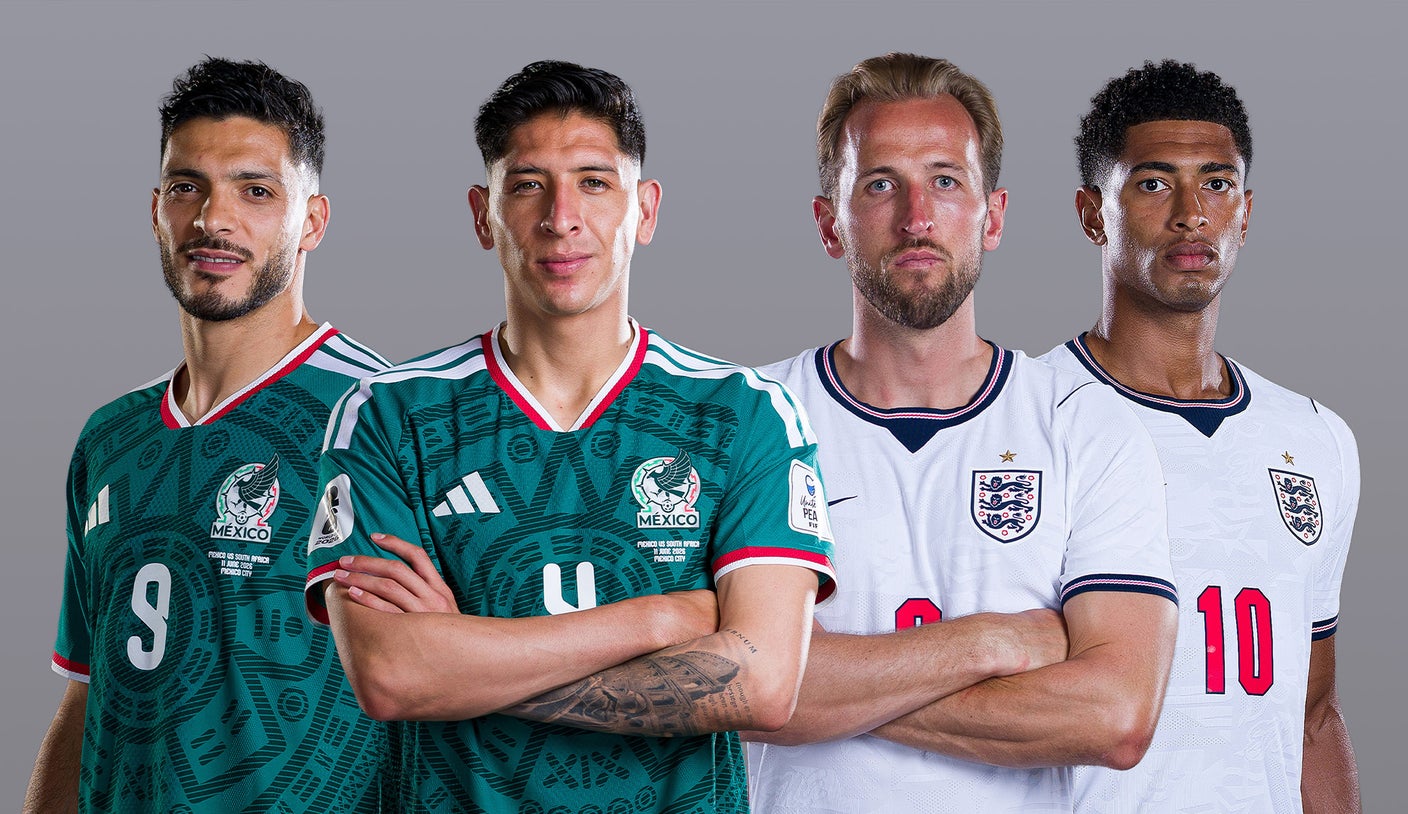 Predicciones, probabilidades y selecciones de México vs. Inglaterra para el partido de la Copa Mundial