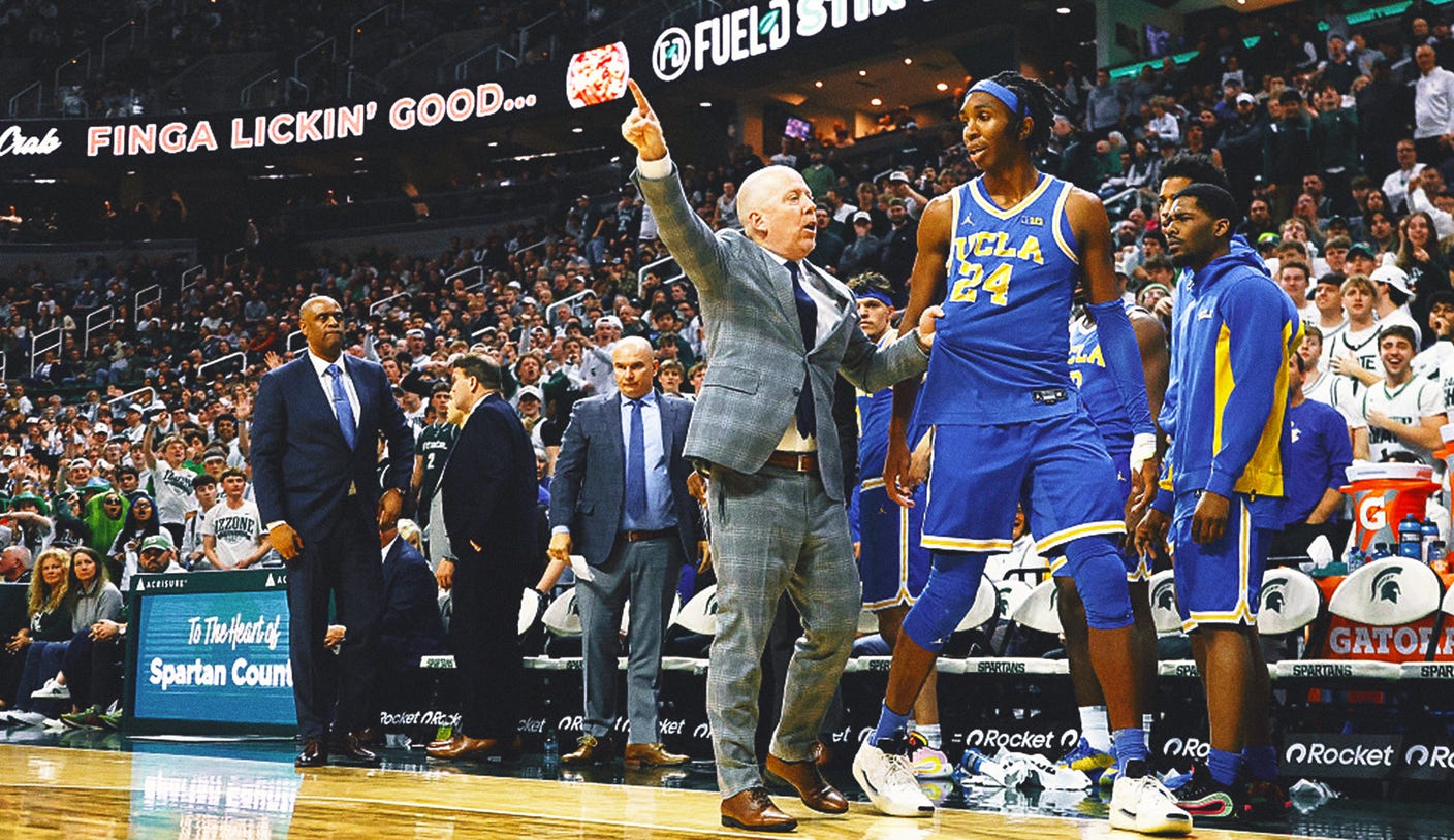 Mick Cronin expulsa a su propio jugador por cometer una falta grave en la derrota de UCLA ante MSU