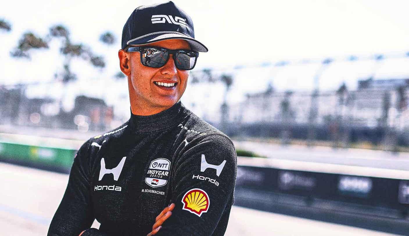 La primera vez de Mick Schumacher conduciendo el Indy Oval: “Fue bueno”