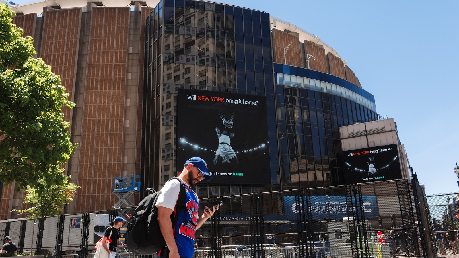 “Bloqueo”: perímetro masivo alrededor del Madison Square Garden mientras Trump se dirige a la final de la NBA