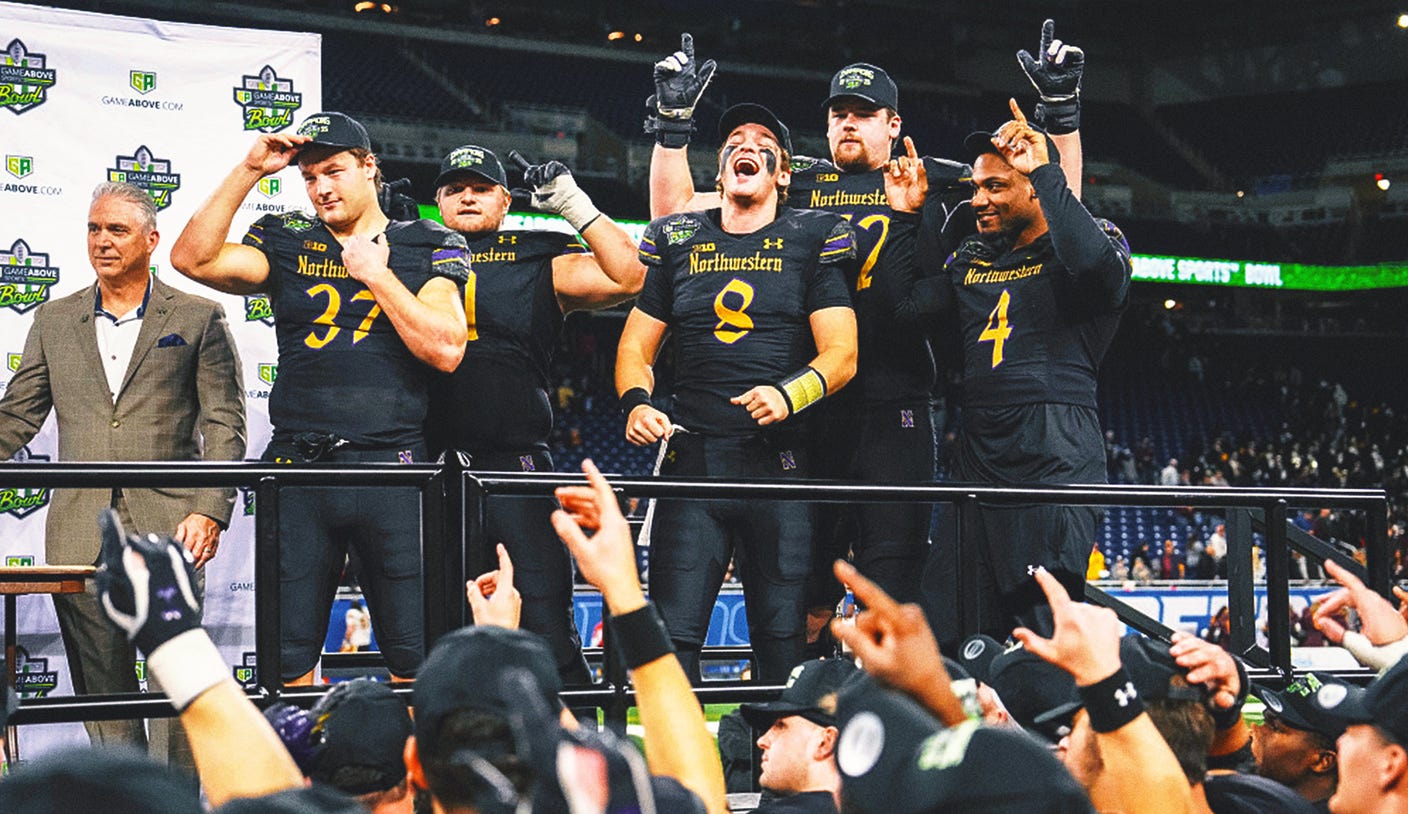 Northwestern derrota a Central Michigan en GameAbove Sports Bowl