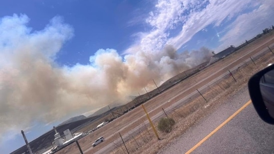 Incendio Pocatello Idaho: Se ve humo mientras el incendio Michaud Creek continúa ardiendo; emergen imágenes aterradoras