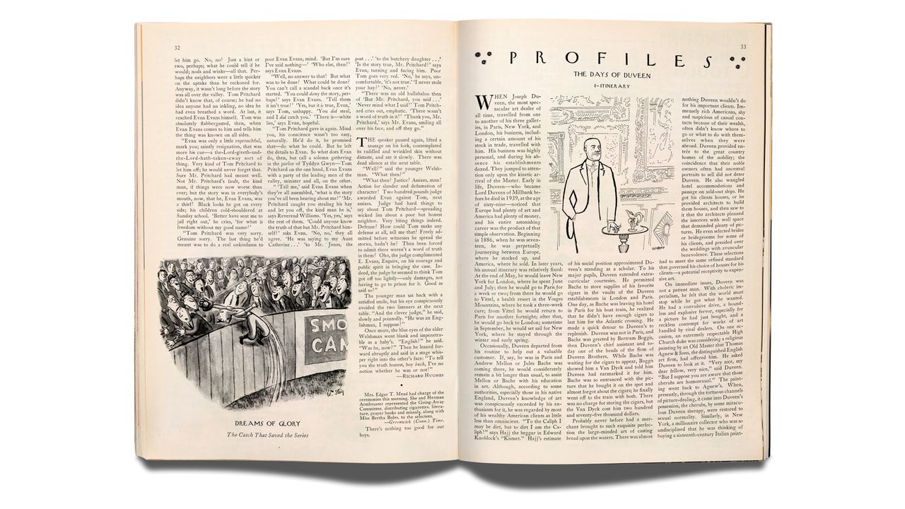 David Remnick sobre “Los días de Duveen” de SN Behrman