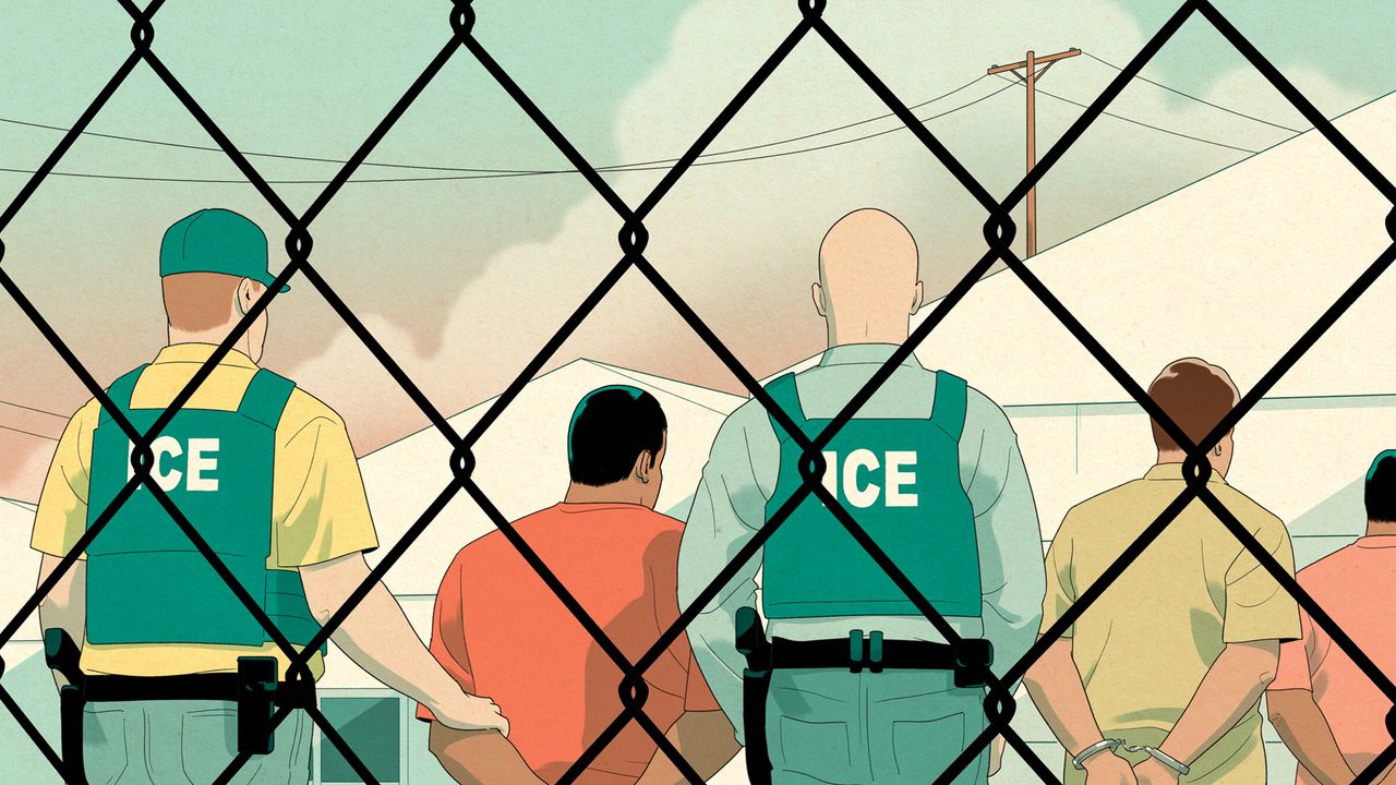 Dentro del centro de detención más grande de ICE