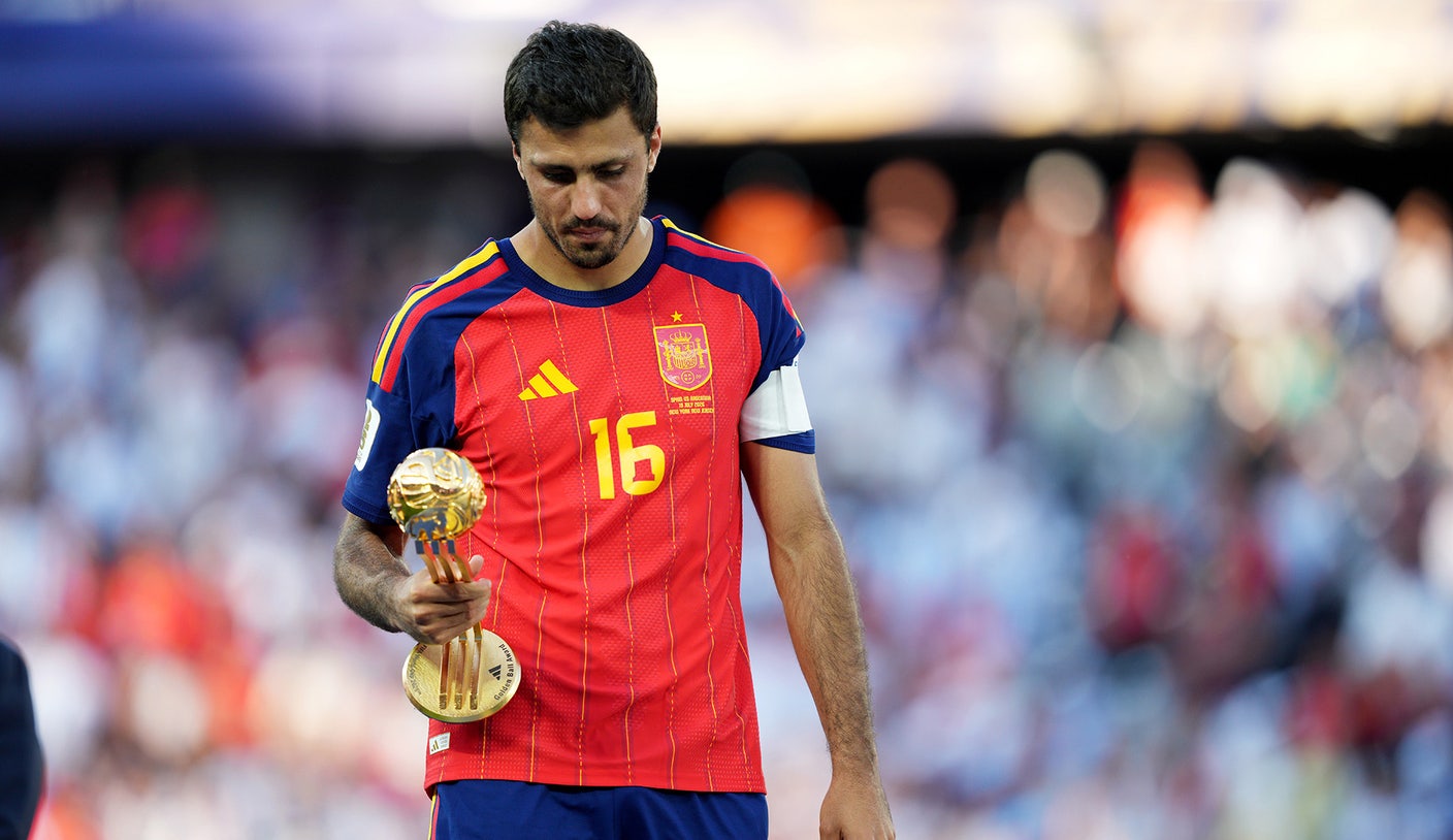 Rodri, estrella de España y Manchester City, se someterá a una cirugía de espalda tras ganar el Mundial y el Balón de Oro
