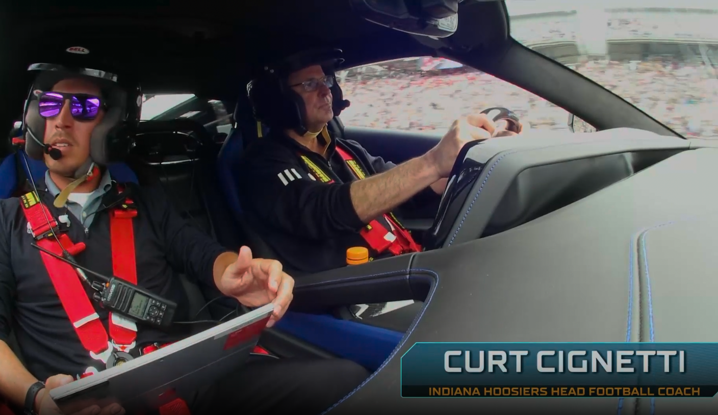 Curt Cignetti de Indiana lidera el campo como piloto honorario de Indy 500 Pace Car